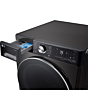 LG FWY996BCTN4 D Rated 11kg / 6kg, 1400 Spin Washer Dryer, Black