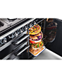 Rangemaster CDL90ECCB/C CLASSIC DELUXE 90cm Ceramic Cooker, Charcoal Black