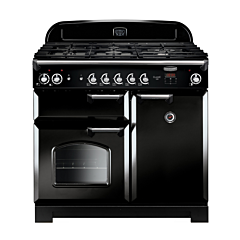 Rangemaster CLA100DFFBL/C (116880) CLASSIC 100cm Dual Fuel Range Cooker