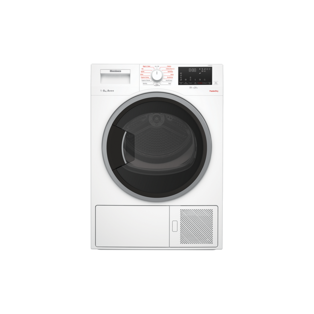 Blomberg LTH38420W 8kg Heat Pump Tumble Dryer in White